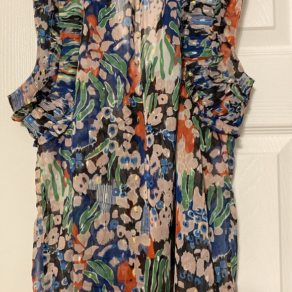 Pretty summertime button down - Picture 4 of 7